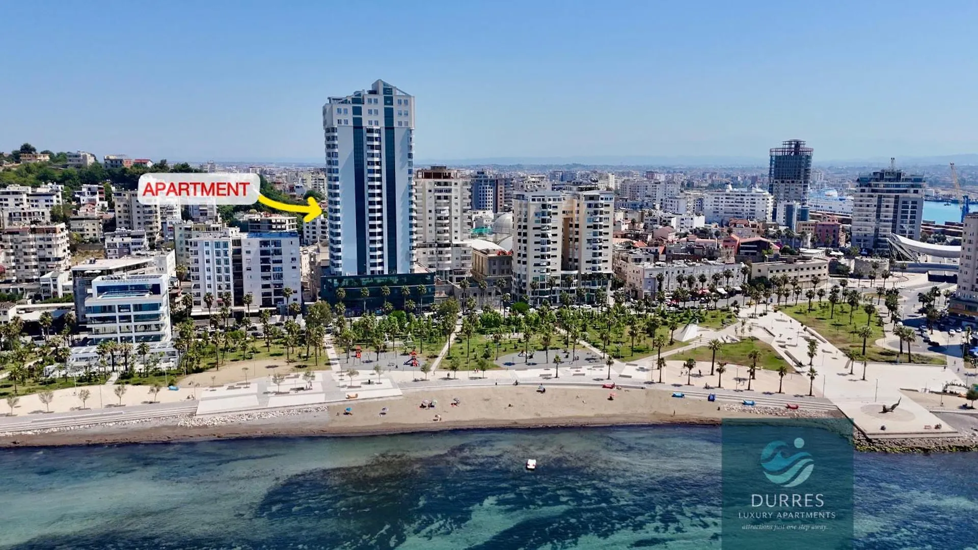 Apartament Lift @Vollga With Bbq And Patio Durrës